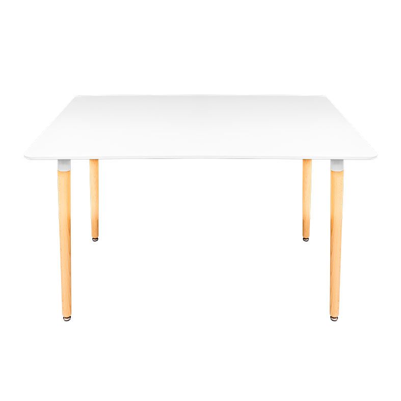 Mesa de Jantar Zinnia Charles ZM1, Branco, 120cm, ZNC-CHRL-WT01