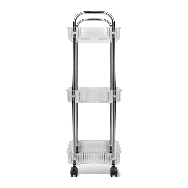 Carrinho Organizador Multiuso Zinnia Prisma Z08, Acrílico, ZNC-PRM-AC01