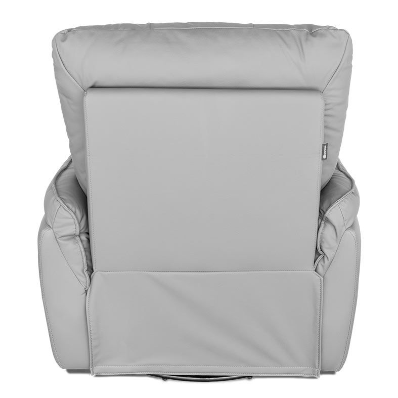 Poltrona Manual Reclinavel Zinnia Salford, Corino Anti-Arranhao, Cinza, ZNC-SFR-CZ02