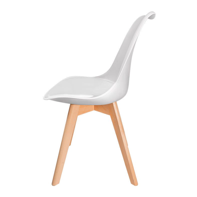 Kit Cadeira Zinnia Saarinen ZC2 4 unidades, Branco, ZNC-SRN-WT01