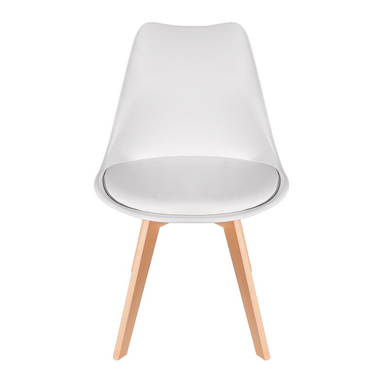 Kit Cadeira Zinnia Saarinen ZC2 4 unidades, Branco, ZNC-SRN-WT01