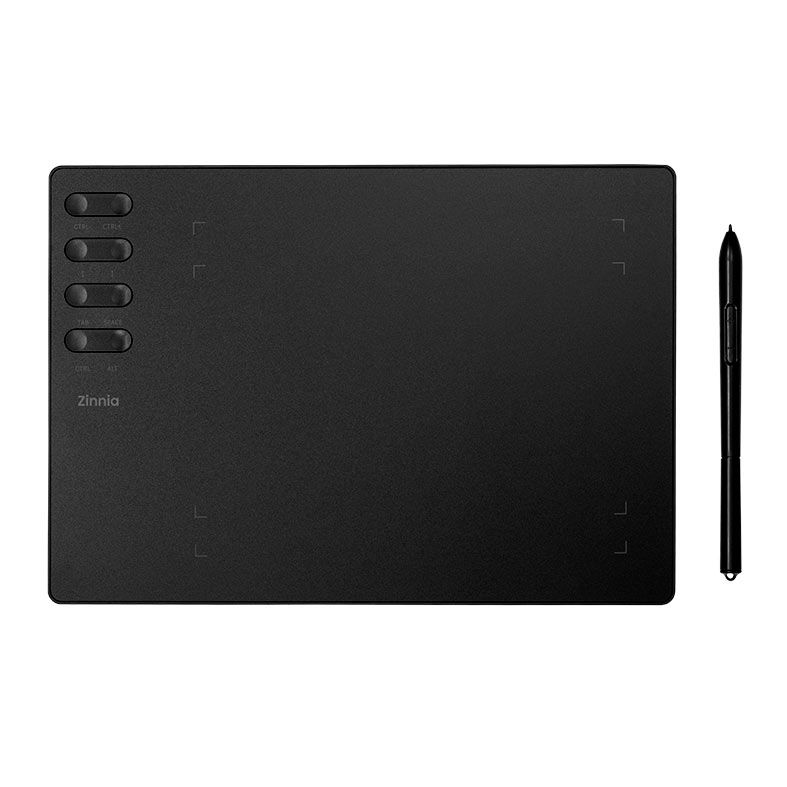 Mesa Digitalizadora Zinnia Momentum MT100, 5080LPI, Niveis de Pressao 8192, Preto, ZNC-ZNMT100-BL01