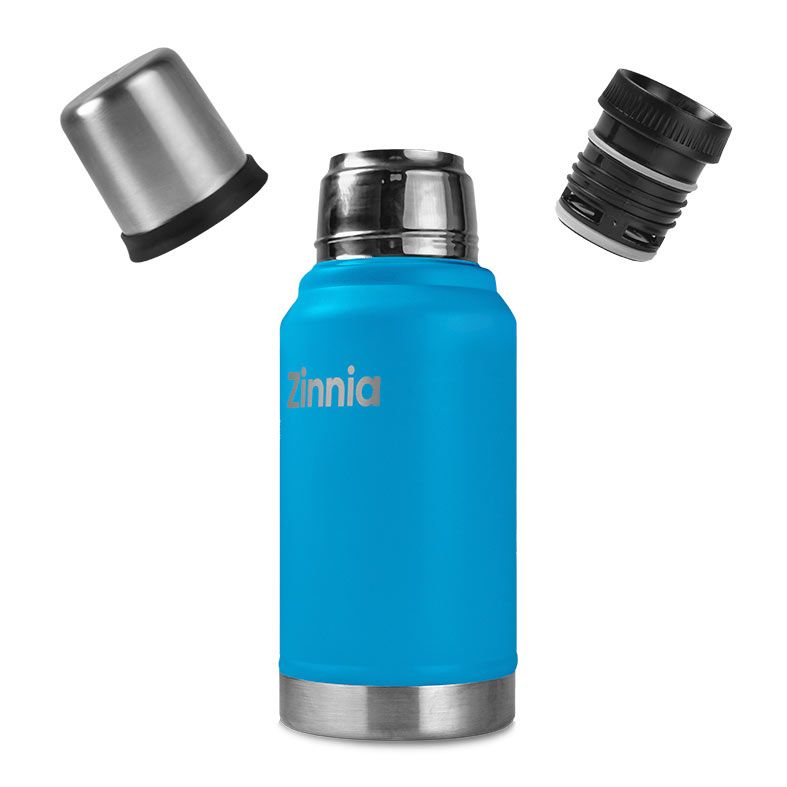 Garrafa Termica Zinnia ZR130, 750ml, Azul, ZNC-ZR130-BU01