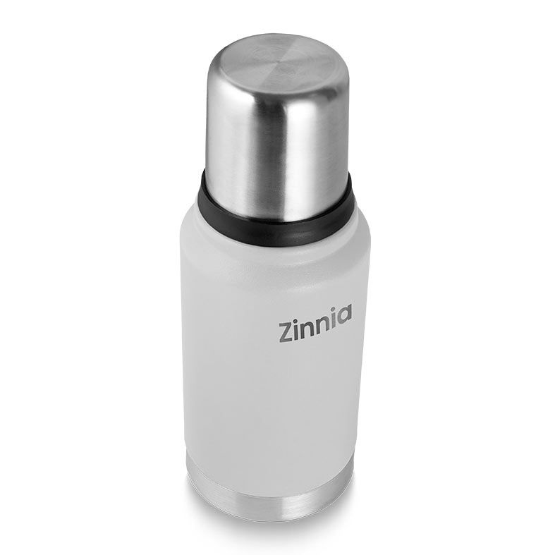 Garrafa Termica Zinnia ZR130, 750ml, Branco, ZNC-ZR130-WH01