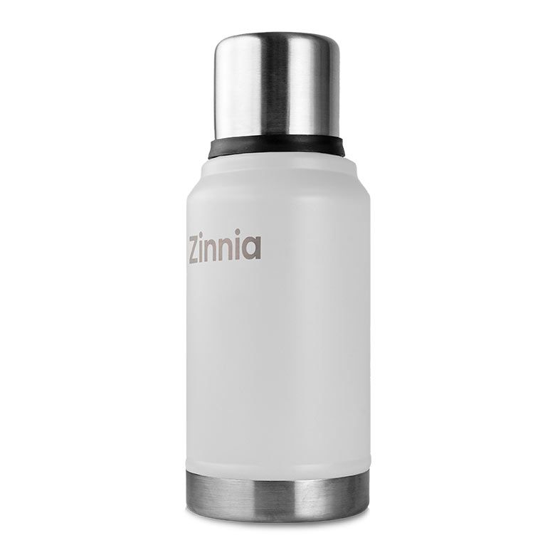 Garrafa Termica Zinnia ZR130, 750ml, Branco, ZNC-ZR130-WH01