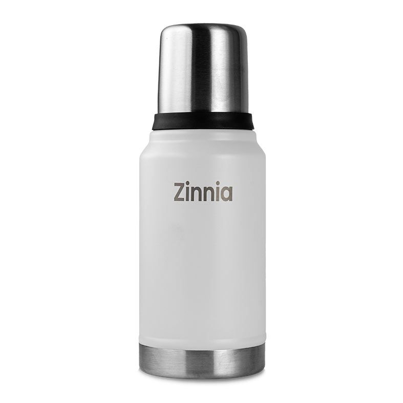 Garrafa Termica Zinnia ZR130, 750ml, Branco, ZNC-ZR130-WH01