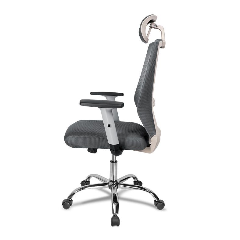 Cadeira Office Zinnia Aspen L, Cinza, ZNO-APSL-GRAY