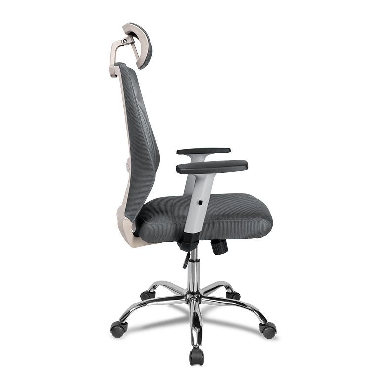 Cadeira Office Zinnia Aspen L, Cinza, ZNO-APSL-GRAY
