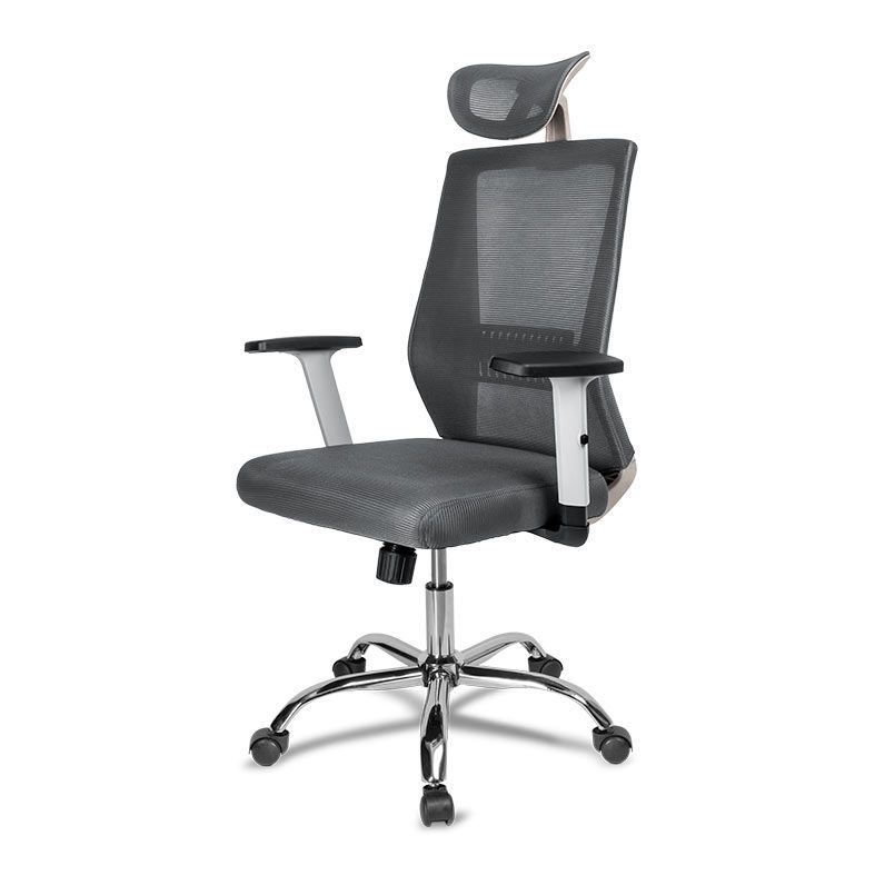 Cadeira Office Zinnia Aspen L, Cinza, ZNO-APSL-GRAY