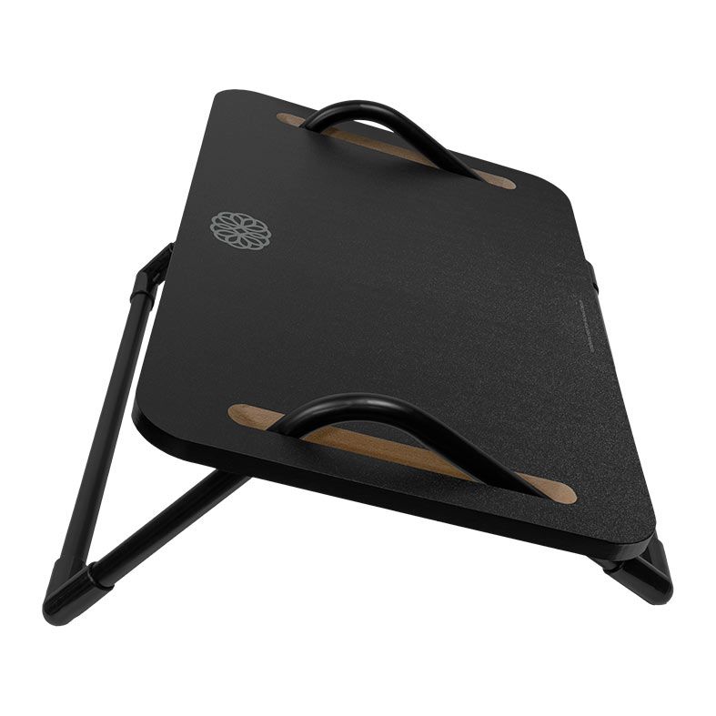 OPENBOX Apoio Ergonomico Para os Pes Zinnia Arcos, MDF, Preto, ZNO-ARCS-BL01