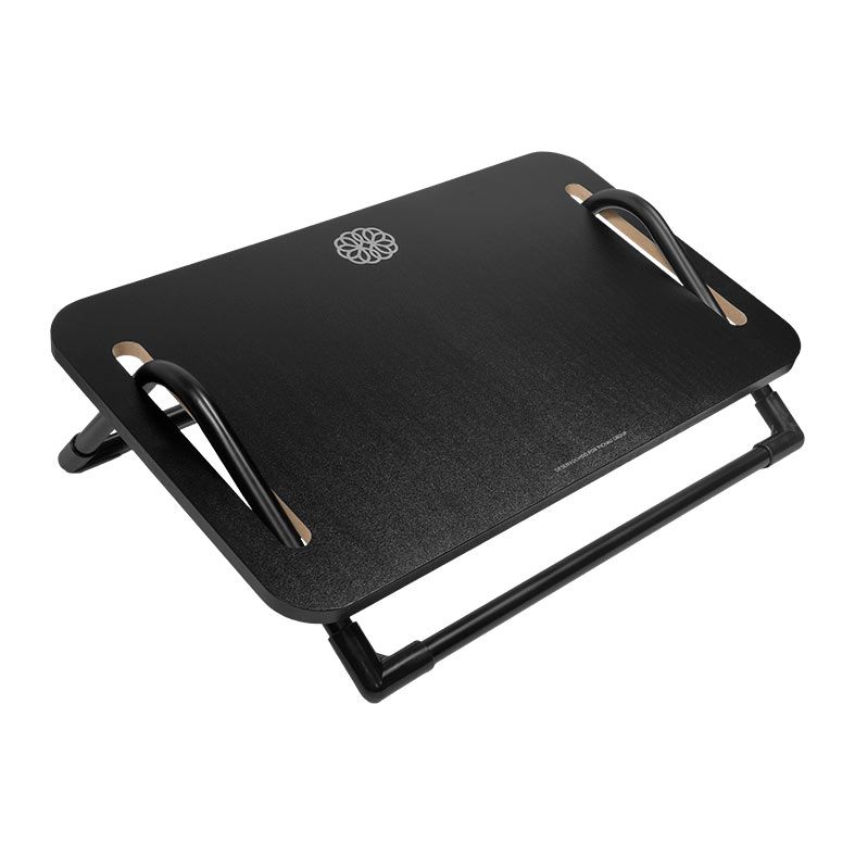 OPENBOX Apoio Ergonomico Para os Pes Zinnia Arcos, MDF, Preto, ZNO-ARCS-BL01