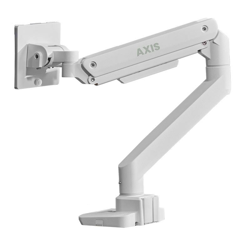 Suporte Articulado Para Monitor Zinnia Axis, 14 Pol. a 49 Pol., Branco, ZNO-AXIS-WH01