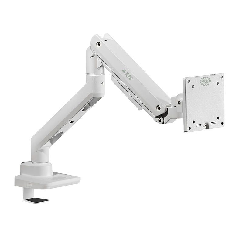 Suporte Articulado Para Monitor Zinnia Axis, 14 Pol. a 49 Pol., Branco, ZNO-AXIS-WH01