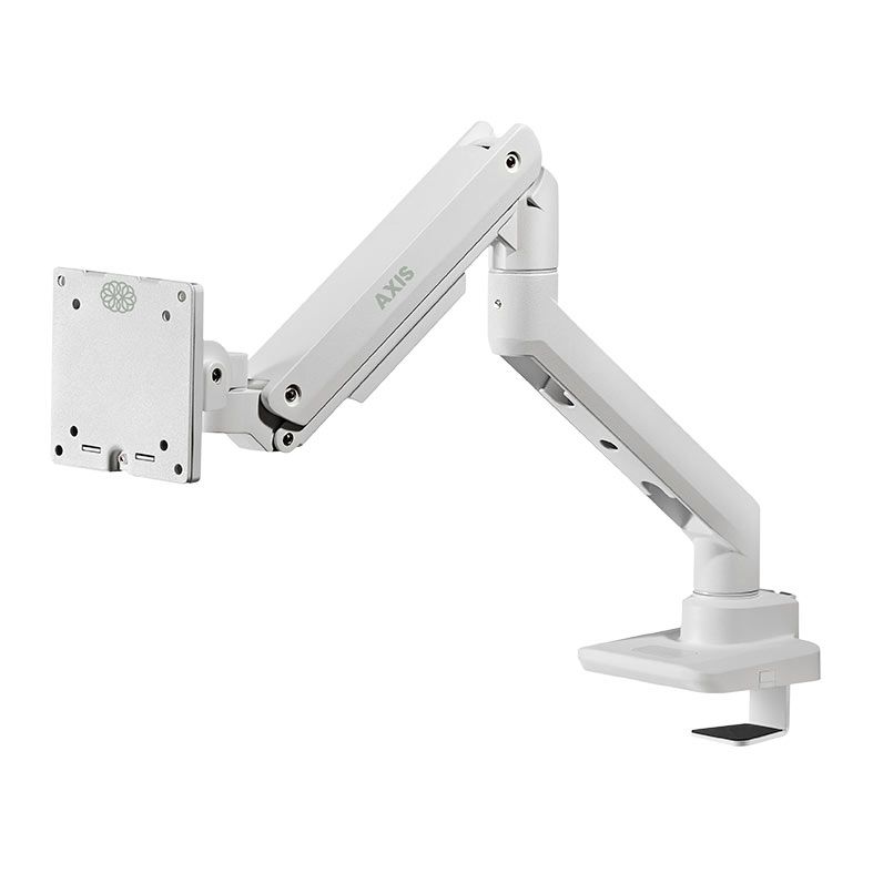 Suporte Articulado Para Monitor Zinnia Axis, 14 Pol. a 49 Pol., Branco, ZNO-AXIS-WH01