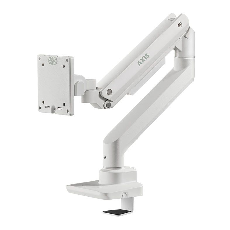 Suporte Articulado Para Monitor Zinnia Axis, 14 Pol. a 49 Pol., Branco, ZNO-AXIS-WH01