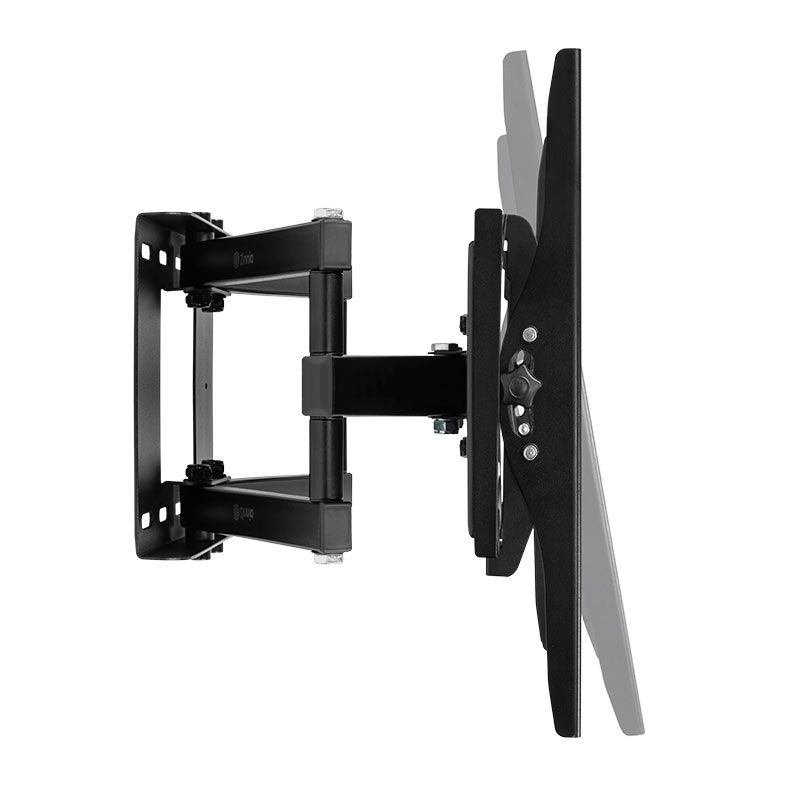 Suporte Articulado Para TV Zinnia Elysium PRO, 32 Pol. a 75 Pol., Preto, ZNO-ELYPRO-BL01