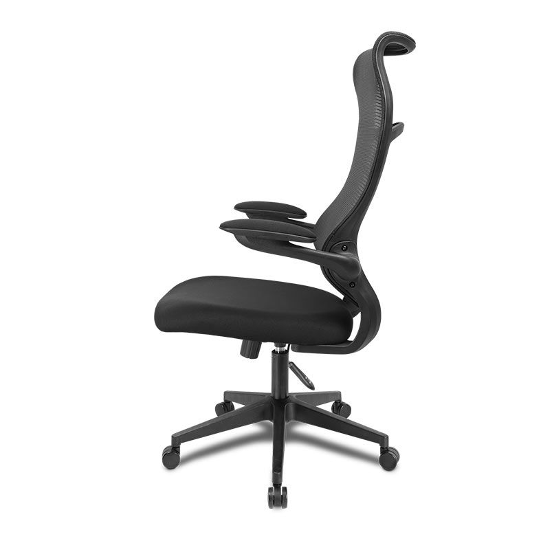 Cadeira Office Zinnia Florence SL, Preto, ZNO-FLCSL-BK02