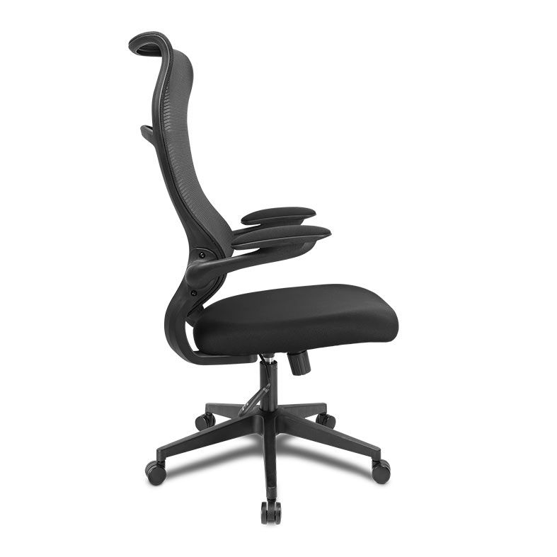 Cadeira Office Zinnia Florence SL, Preto, ZNO-FLCSL-BK02
