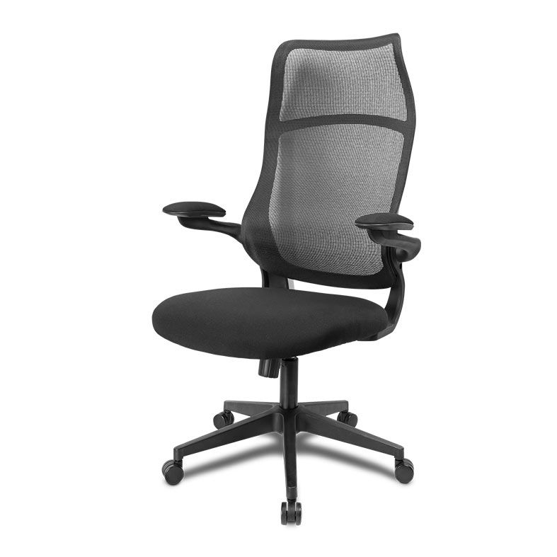 Cadeira Office Zinnia Florence SL, Preto, ZNO-FLCSL-BK02