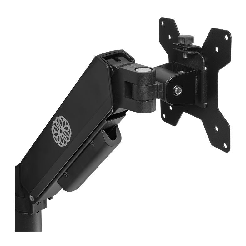 Suporte Articulado de Parede Para Monitor Zinnia Fortress 100 Pro, Pistao a Gas, 17 Pol. a 32 Pol., Preto, ZNO-FTRS100PRO-BK01