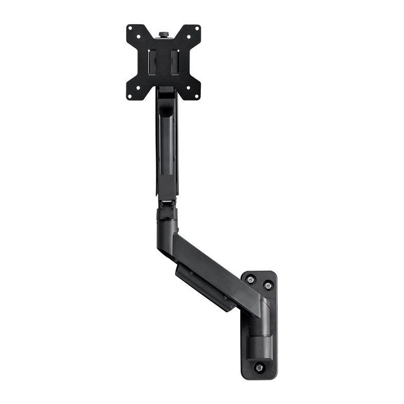 Suporte Articulado de Parede Para Monitor Zinnia Fortress 100 Pro, Pistao a Gas, 17 Pol. a 32 Pol., Preto, ZNO-FTRS100PRO-BK01