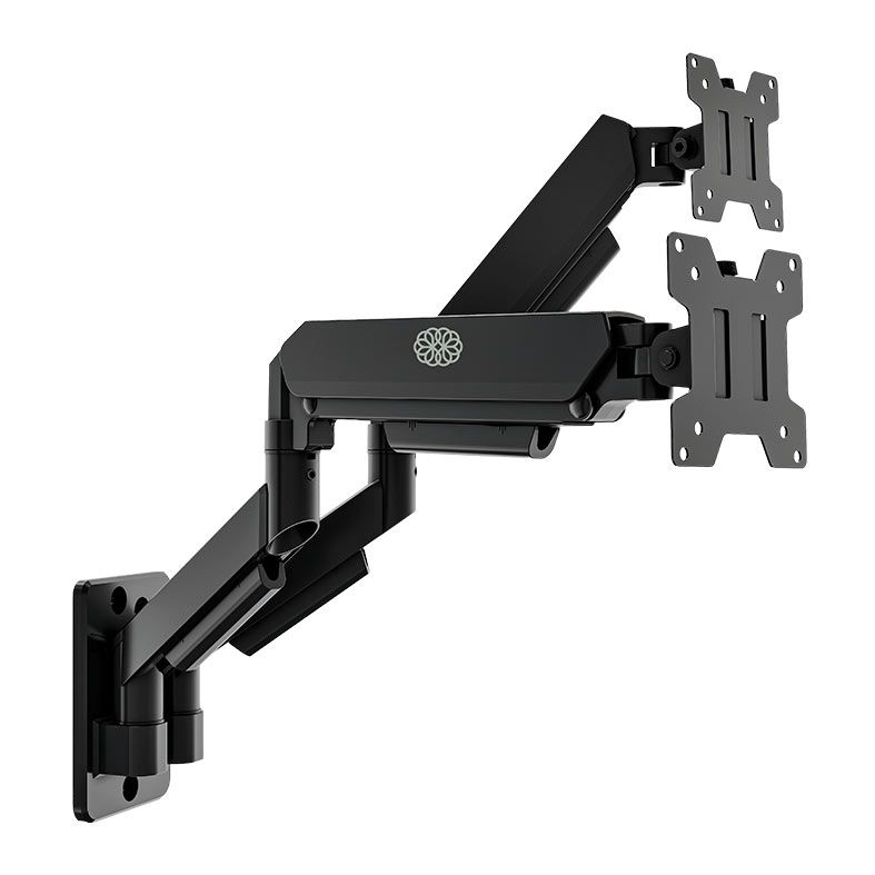 Suporte Articulado de Parede Para Monitor Zinnia Fortress 200, Pistao a Gas, 17 Pol. A 32 Pol., Preto, ZNO-FTRS200-BK01