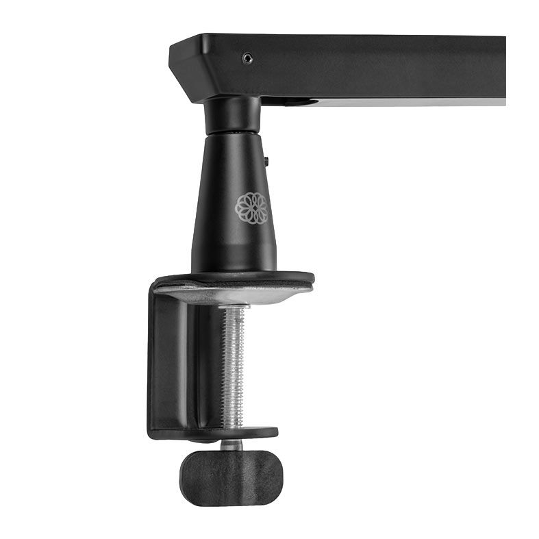 Suporte Para Microfone Zinnia G2 Lift, Baixo Perfil Articulado, Gerenciamento de Cabos, Preto, ZNO-G2LI-BL01