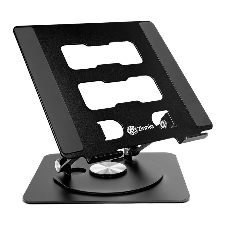 Base Para Notebook e Tablet Zinnia Krabi Pro, Ate 17 Pol, Preto, ZNO-KRBPRO-AL01