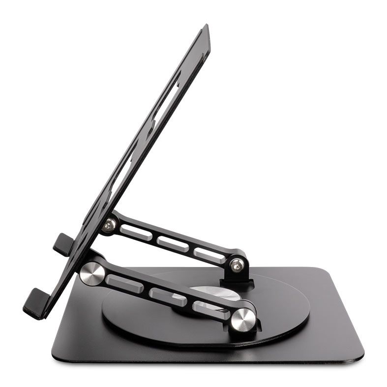 Base Para Notebook e Tablet Zinnia Krabi Pro, Ate 17 Pol, Preto, ZNO-KRBPRO-AL01