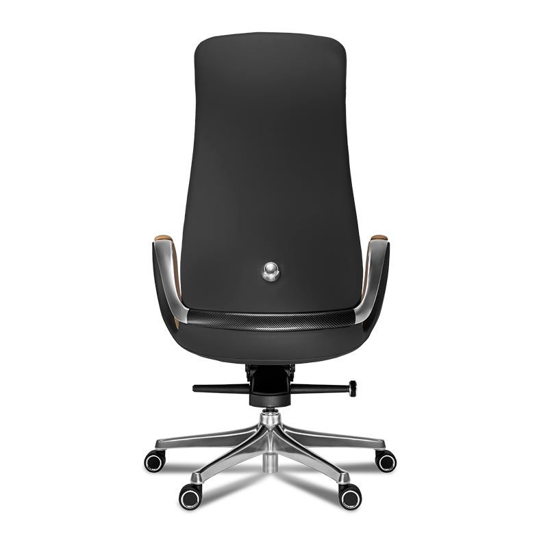 Cadeira Office Zinnia Mykonos, Creme, ZNO-MKS-WT