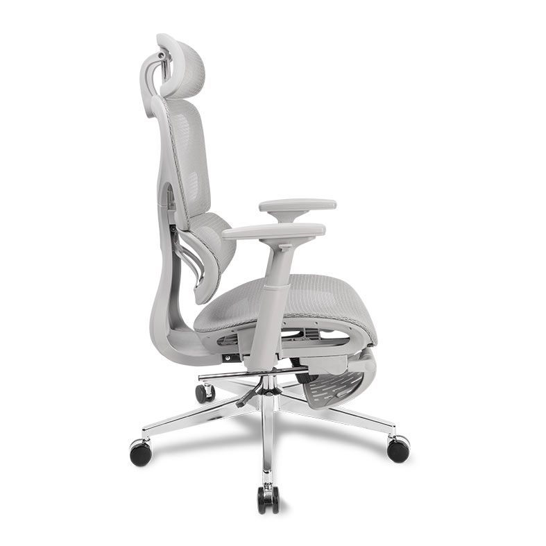 Cadeira Office Zinnia Montreal SL, Cinza, ZNO-MNTSL-BL03