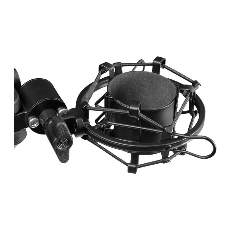 OPENBOX Suporte Para Microfone Zinnia Nimbo MS100, Com Pistao a Gas, Ate 3KG, Ajustavel, Preto, ZNO-MS100-BL01