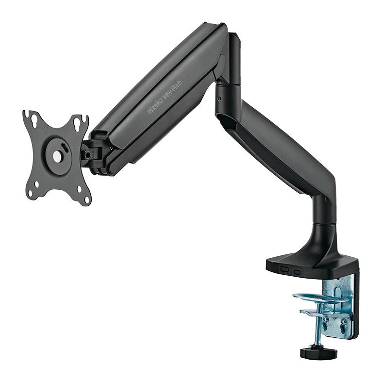 Suporte Articulado Para Monitor Zinnia Nimbo 350 Pro, 17 Pol. a 45 Pol., Preto, ZNO-NB350PRO-BL01