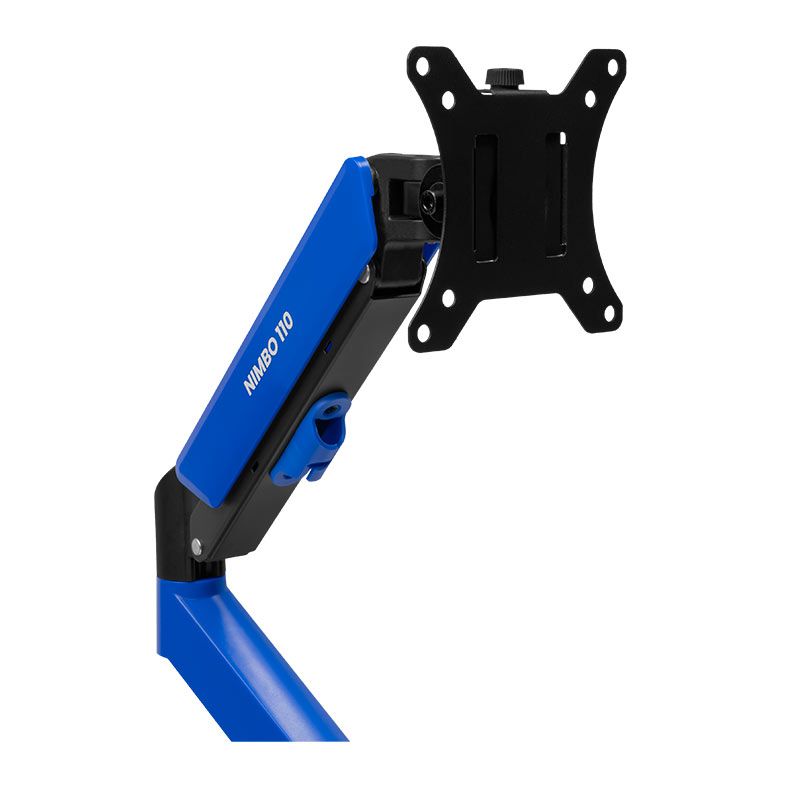 Suporte Articulado Para Monitor Zinnia Nimbo 110 Navy Blue Edition, 13 Pol a 32 Pol, Preto, ZNO-NBLUE110-BL01-V2