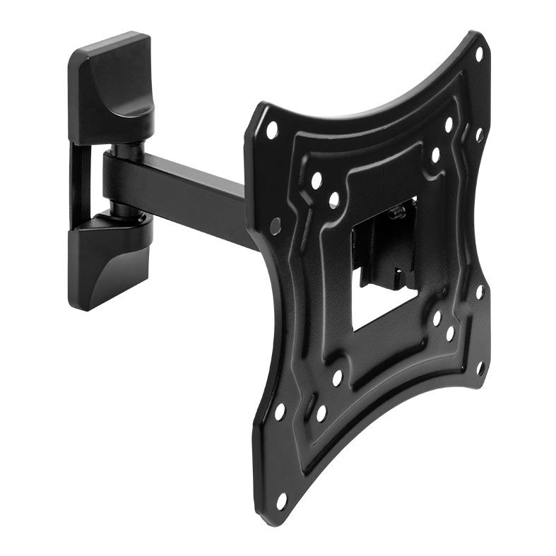 OPENBOX Suporte Articulado Para TV Zinnia Rubra, 14 Pol. a 43 Pol., Preto, ZNO-RBRA-BL01