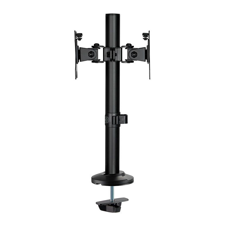 Suporte Para Dois Monitores Zinnia TMS 120, 17 Pol. a 32 Pol., Preto, ZNO-TMS120-BL01