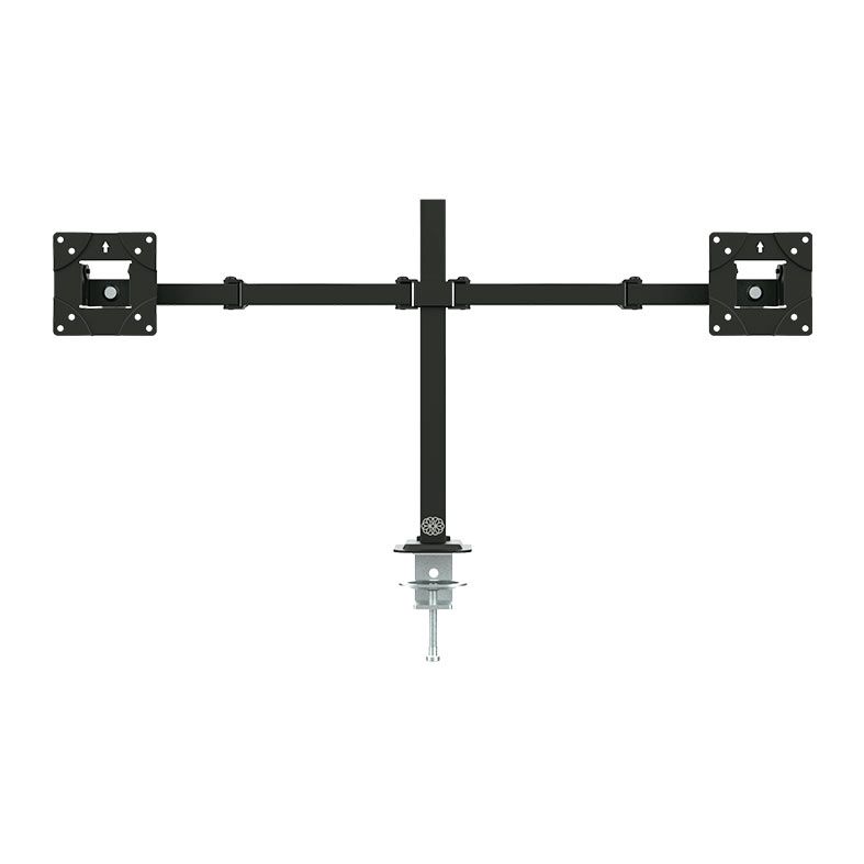 OPENBOX Suporte Articulado Para 2 Monitores Zinnia TMS 180, 13 Pol. a 32 Pol., Preto, ZNO-TMS180-BL01