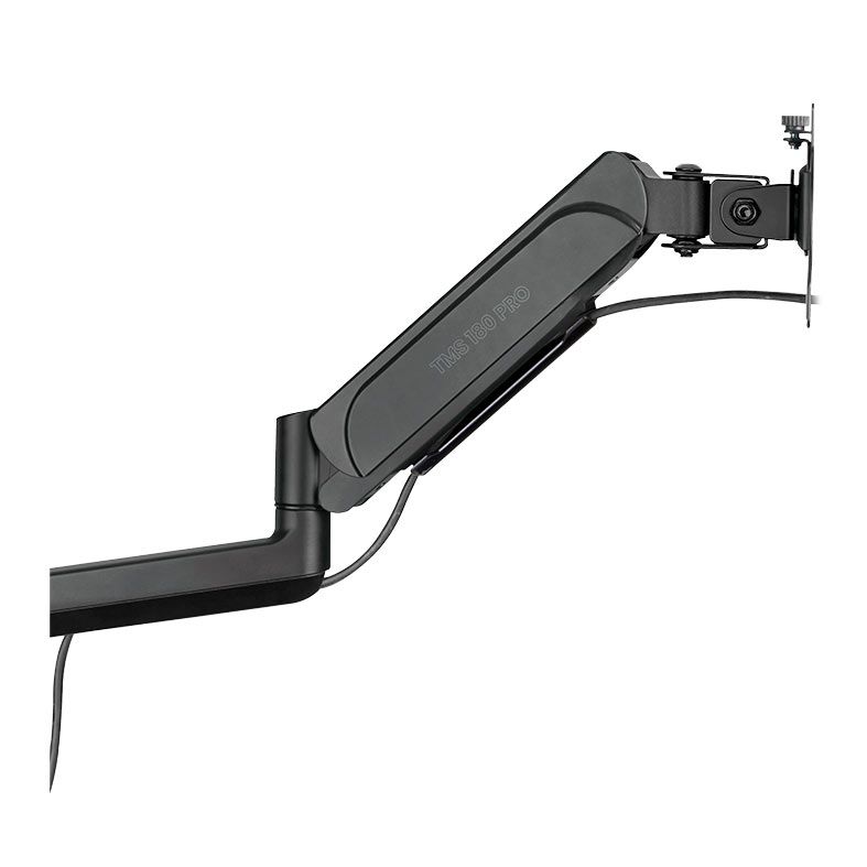 Suporte Articulado Para 2 Monitores Zinnia TMS 180 PRO, 17 Pol., a 32 Pol., Preto, ZNO-TMS180PRO-BL01