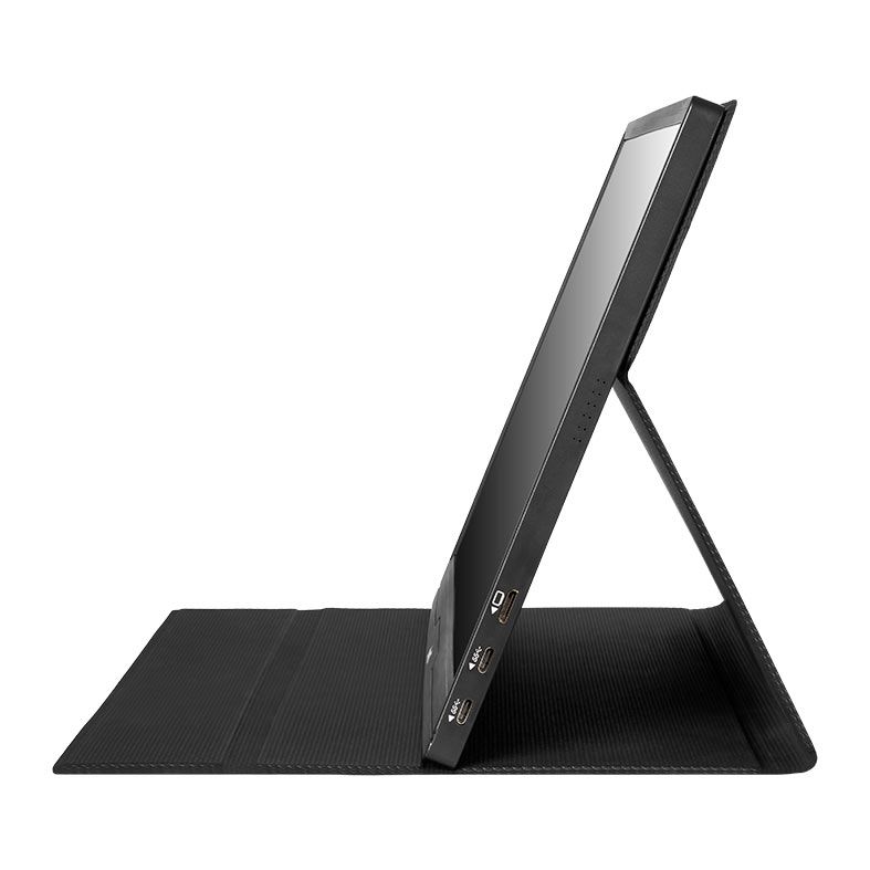 Monitor Portatil Profissional Zinnia Vizion V2, 15.6 Pol, IPS, FHD, sRGB 100, 60Hz, FreeSync, Mini HDMI, ZNO-VZNV2-BL01