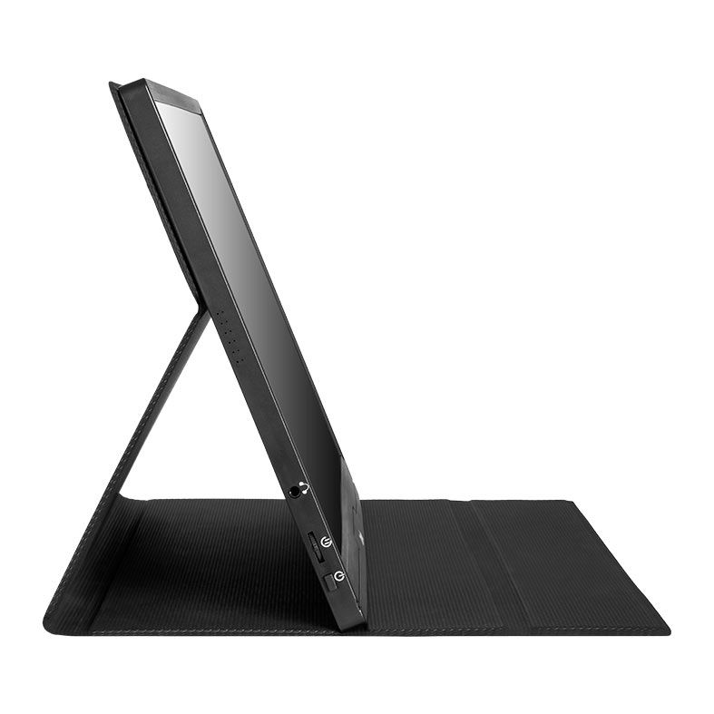 Monitor Portatil Profissional Zinnia Vizion V2, 15.6 Pol, IPS, FHD, sRGB 100, 60Hz, FreeSync, Mini HDMI, ZNO-VZNV2-BL01