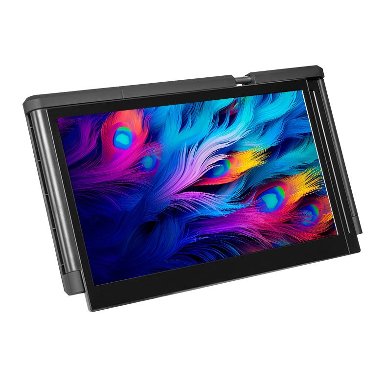 Extensor de Tela Duplo Para Notebook Zinnia Vizion Pro, 13.3 Pol, IPS, 60Hz, PD/Tipo-C, ZNO-VZONPRO-BL01