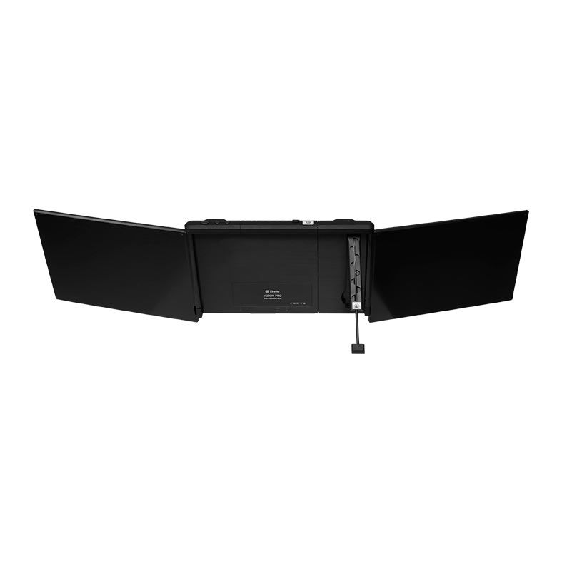 Extensor de Tela Duplo Para Notebook Zinnia Vizion Pro, 13.3 Pol, IPS, 60Hz, PD/Tipo-C, ZNO-VZONPRO-BL01