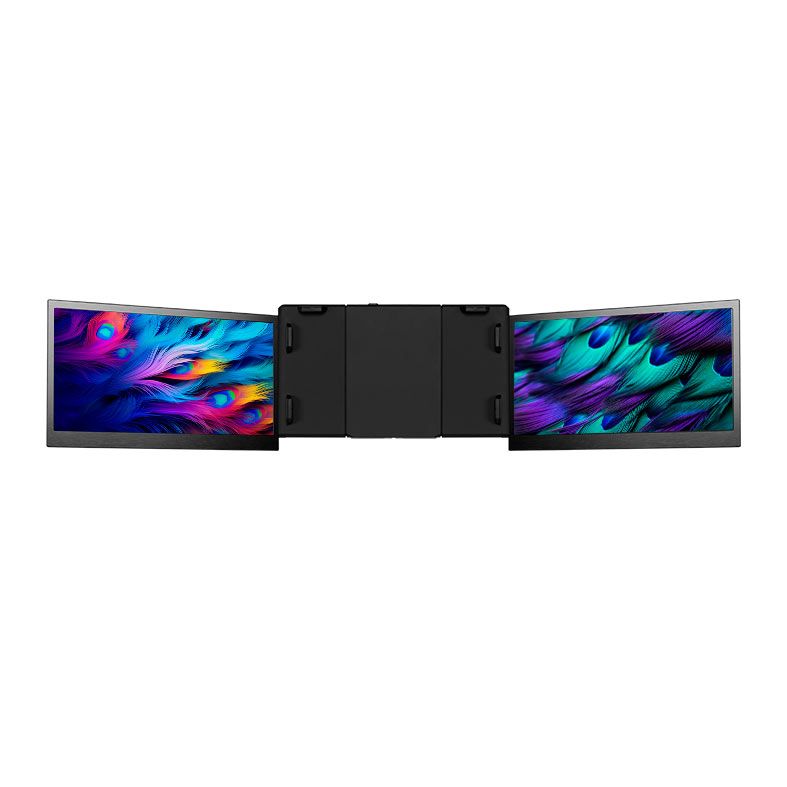 Extensor de Tela Duplo Para Notebook Zinnia Vizion Pro, 13.3 Pol, IPS, 60Hz, PD/Tipo-C, ZNO-VZONPRO-BL01