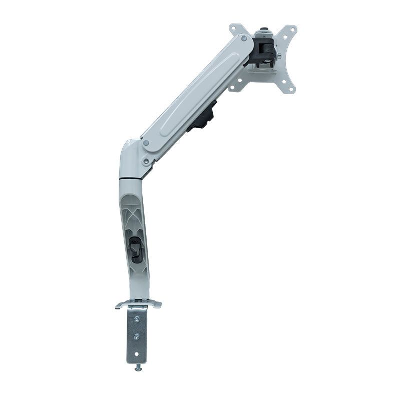 Suporte Articulado Com Pistao a Gas Para Monitor Zinnia Nimbo 100, 17 Pol. a 27 Pol., Branco, ZNO-ZNNBO100-WH01