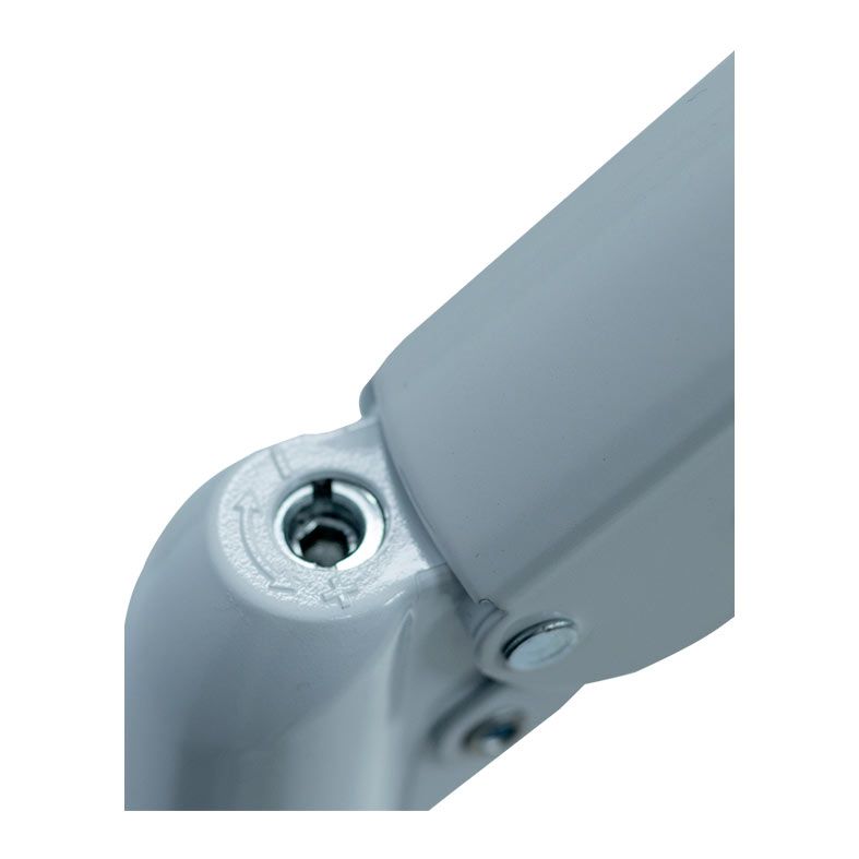 Suporte Articulado Com Pistao a Gas Para Monitor Zinnia Nimbo 100, 17 Pol. a 27 Pol., Branco, ZNO-ZNNBO100-WH01