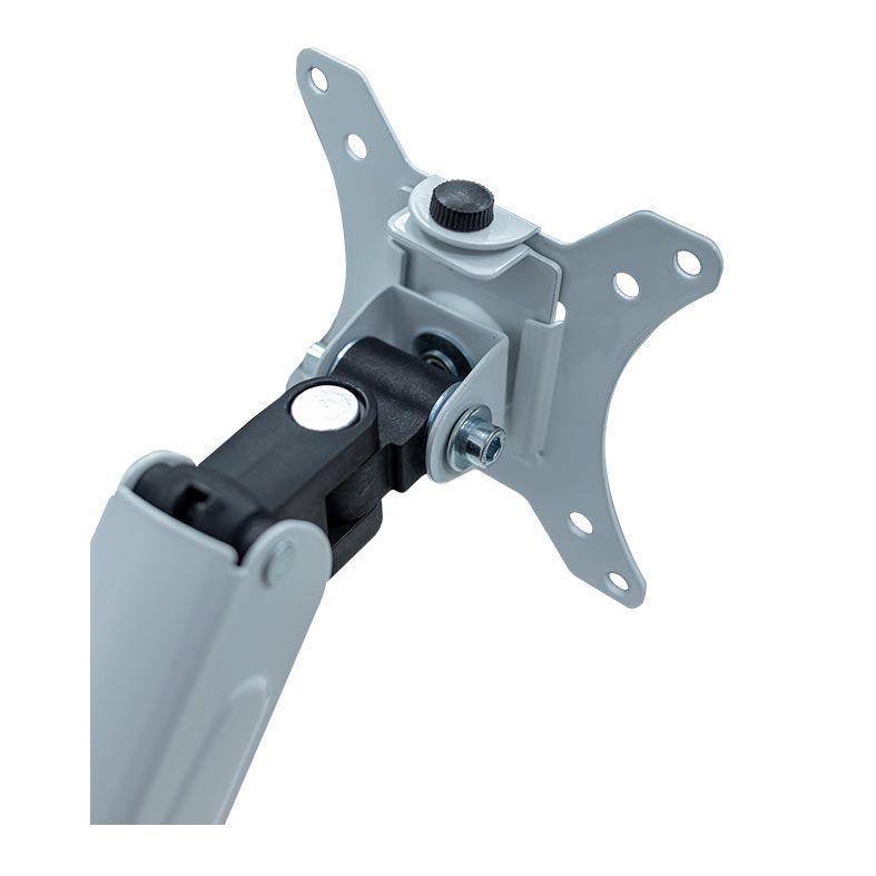 Suporte Articulado Com Pistao a Gas Para Monitor Zinnia Nimbo 100, 17 Pol. a 27 Pol., Branco, ZNO-ZNNBO100-WH01