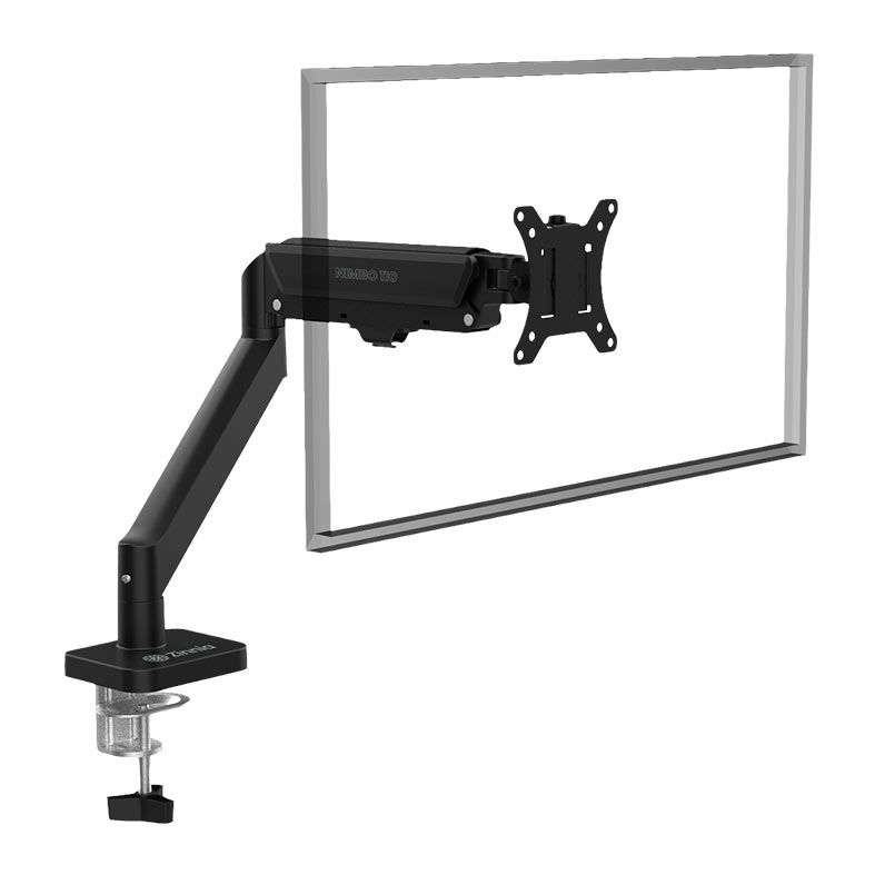OPENBOX Suporte Articulado Com Pistao a Gas Para Monitor Zinnia Nimbo 110, 13 Pol. a 32 Pol., Preto, ZNO-ZNNBO110-BK01-V2