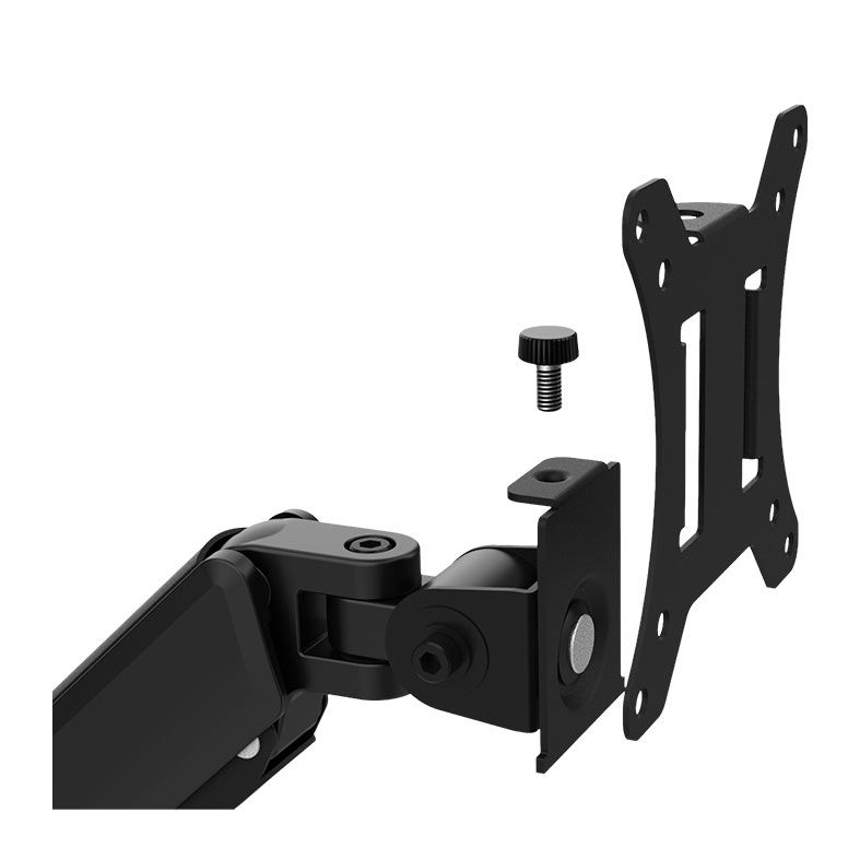 OPENBOX Suporte Articulado Com Pistao a Gas Para Monitor Zinnia Nimbo 110, 13 Pol. a 32 Pol., Preto, ZNO-ZNNBO110-BK01-V2