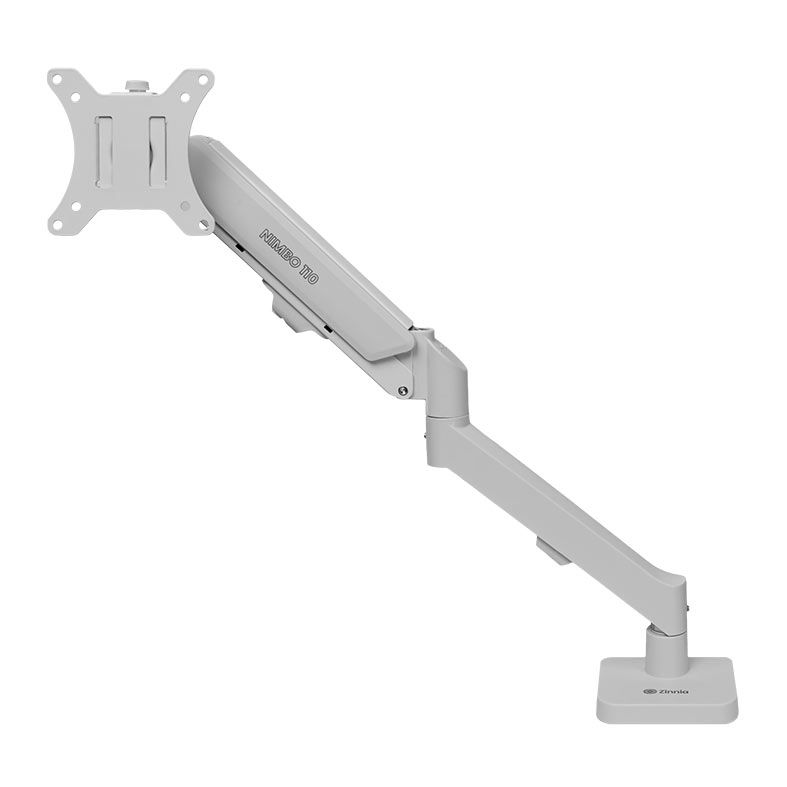 OPENBOX Suporte Articulado Com Pistao a Gas Para Monitor Zinnia Nimbo 110, 13 Pol. a 32 Pol., Branco, ZNO-ZNNBO110-WH01-V2