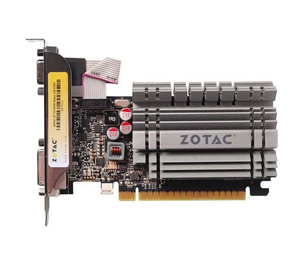 Placa de Video Zotac GeForce GT 730 1GB DDR3 Zone 64-bit, ZT-71114-20L